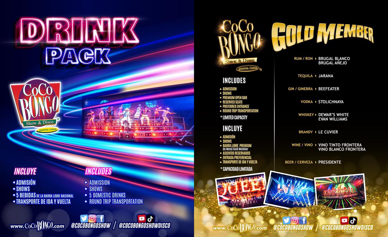 Coco Bongo Gold Member